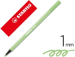 Rotulador acuarelable Stabilo Pen 68 tinta verde hielo